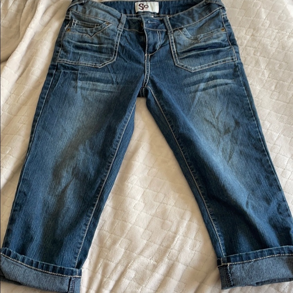 SO women’s denim capris